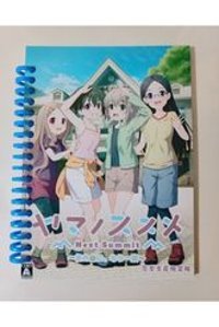 Kleeyiseviyorum A5 50 Yaprak Çizgisiz Telli Karton Kapak 1 Adet Yamano No Susume Okul Defteri