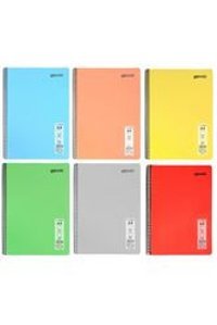 Mynote A4 120 Yaprak Kareli Telli Sert Kapak 6'lı Okul Defteri
