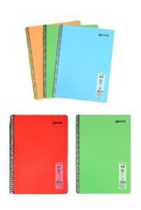 Mynote A4 80 Yaprak Kareli Telli Sert Kapak 5'li Okul Defteri