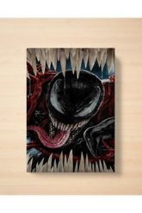 Lucidum A5 24 Yaprak Çizgisiz Dikişli Karton Kapak 1 Adet Venom Okul Defteri