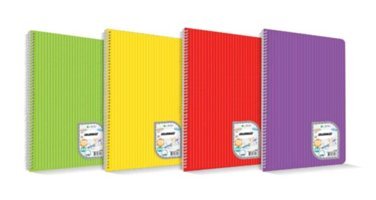 Çınar Defter A4 96 Yaprak Kareli Telli Sert Kapak 4'lü Okul Defteri