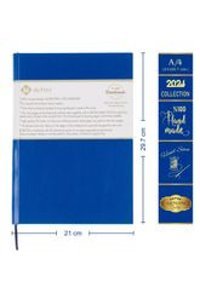 Bidefter A5 100 Yaprak Çizgisiz Dikişli Sert Kapak 1 Adet Okul Defteri Mavi