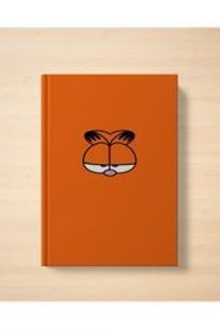 Lucidum Free A5 24 Yaprak Çizgisiz Dikişli Karton Kapak 1 Adet Garfield Okul Defteri
