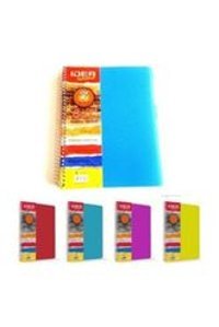 Çınar Defter A4 200 Yaprak Kareli Telli Sert Kapak 1 Adet Okul Defteri