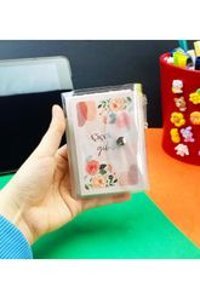 Gift Moda A5 200 Yaprak Çizgisiz Dikişli Sert Kapak 1 Adet Çiçek Gibisin Okul Defteri