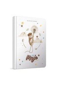 Gıpta A4 120 Yaprak Kareli Telli Sert Kapak 1 Adet A Little Magic Hamster Okul Defteri