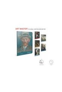 Gıpta A5 60 Yaprak Kareli Telli Karton Kapak 1 Adet Van Gogh Okul Defteri