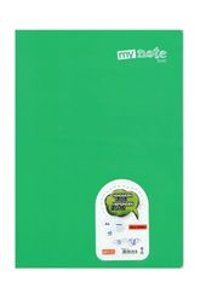 Mynote A4 40 Yaprak Kareli Telli Sert Kapak 1 Adet Okul Defteri Yeşil