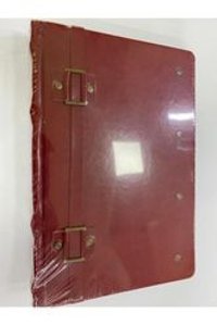 Gıpta A5 160 Yaprak Çizgisiz Telli Karton Kapak 1 Adet Okul Defteri Kırmızı