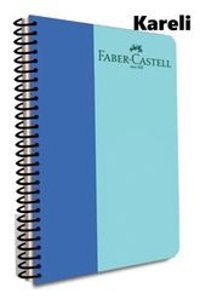Faber Castell A4 160 Yaprak Kareli Telli Yumuşak Kapak 1 Adet Okul Defteri