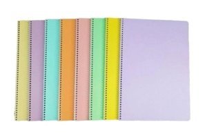 Mynote A4 40 Yaprak Kareli Telli Karton Kapak 6'lı Okul Defteri
