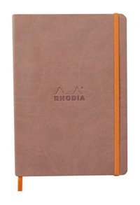 Rhodia 117438c A5 100 Yaprak Noktalı Dikişli Karton Kapak 1 Adet Okul Defteri Pembe