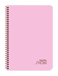 Keskin Color A4 96 Yaprak Kareli Telli Sert Kapak 1 Adet Okul Defteri Pembe