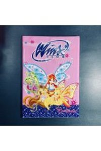 Embessille Winx A5 80 Yaprak Kareli Dikişli Yumuşak Kapak 1 Adet Winx Okul Defteri