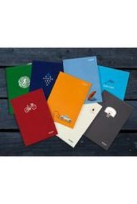 Mopak A4 72 Yaprak Çizgisiz Telli Yumuşak Kapak 1 Adet Okul Defteri