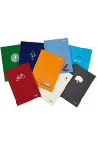 Mopak A4 60 Yaprak Çizgisiz Telli Yumuşak Kapak 1 Adet Okul Defteri