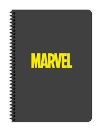 Keskin Color B5 80 Yaprak Kareli Telli Karton Kapak 1 Adet Marvel Okul Defteri