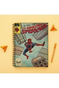 Lucidum A5 100 Yaprak Çizgisiz Dikişli Karton Kapak 1 Adet Spiderman Okul Defteri