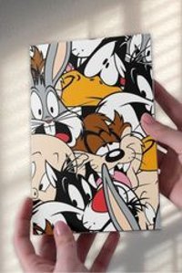 Namgo A5 24 Yaprak Çizgisiz Dikişli Karton Kapak 1 Adet Cartoon Okul Defteri