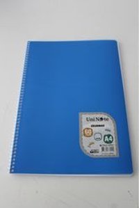 Uninote Colormaxi A4 60 Yaprak Kareli Telli Sert Kapak 1 Adet Okul Defteri Mavi