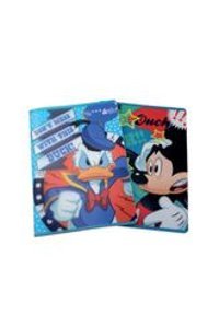 Mynote A4 40 Yaprak Kareli Telli Sert Kapak 1 Adet Mickey Mouse Okul Defteri
