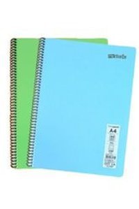 Mynote A4 80 Yaprak Kareli Telli Sert Kapak 2'li Okul Defteri