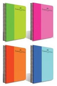 Faber Castell A4 80 Yaprak Kareli Telli Yumuşak Kapak 1 Adet Okul Defteri