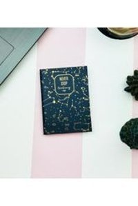 Gift Moda Yıldız Haritası A5 200 Yaprak Çizgisiz Dikişli Sert Kapak 1 Adet Yıldız Okul Defteri