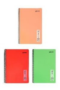 Mynote A4 100 Yaprak Kareli Telli Sert Kapak 3'lü Okul Defteri