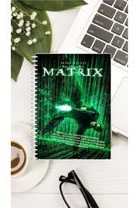Animeandyourworld A4 60 Yaprak Kareli Telli Sert Kapak 1 Adet Matrix Okul Defteri