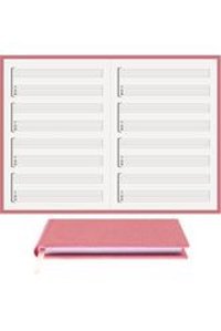 Bidefter Keskin Colour A5 100 Yaprak Çizgisiz Dikişli Sert Kapak 1 Adet Okul Defteri