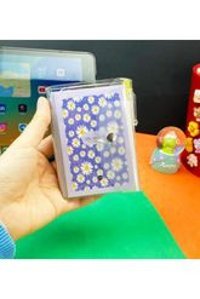 Gift Moda A5 200 Yaprak Çizgisiz Dikişli Sert Kapak 1 Adet Mor Papatya Okul Defteri Mor