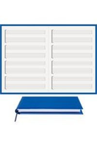 Bidefter Terazzo A5 100 Yaprak Çizgisiz Dikişli Sert Kapak 1 Adet Okul Defteri