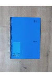Apiko Shop A4 72 Yaprak Kareli Telli Sert Kapak 1 Adet Okul Defteri Mavi
