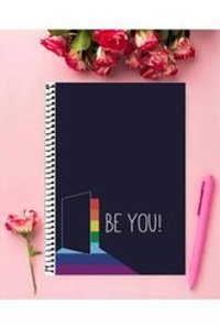 Rollas Store A4 60 Yaprak Kareli Telli Sert Kapak 1 Adet Be You Okul Defteri