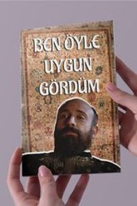 Namgo A5 24 Yaprak Çizgisiz Dikişli Karton Kapak 1 Adet Muhteşem Yüzyıl Okul Defteri