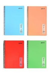 Mynote A4 120 Yaprak Kareli Telli Sert Kapak 3'lü Okul Defteri