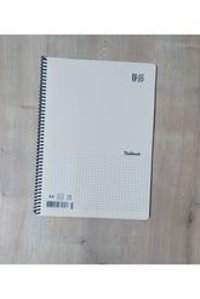 Apiko Shop A4 72 Yaprak Kareli Telli Sert Kapak 1 Adet Okul Defteri Turkuaz