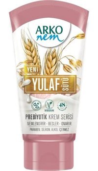 Arko Prebiyotik Yulaf Sütü Tüm Ciltler Vegan Parfümsüz El Kremi 60 ml