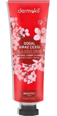 Dermokil Kiraz Çiçekli Tüm Ciltler Parfümsüz El Kremi 75 ml