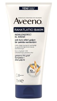 Aveeno Rahatlatıcı Bakım Shea Yağlı Kuru Ciltler Vegan Parfümsüz El Kremi 75 ml