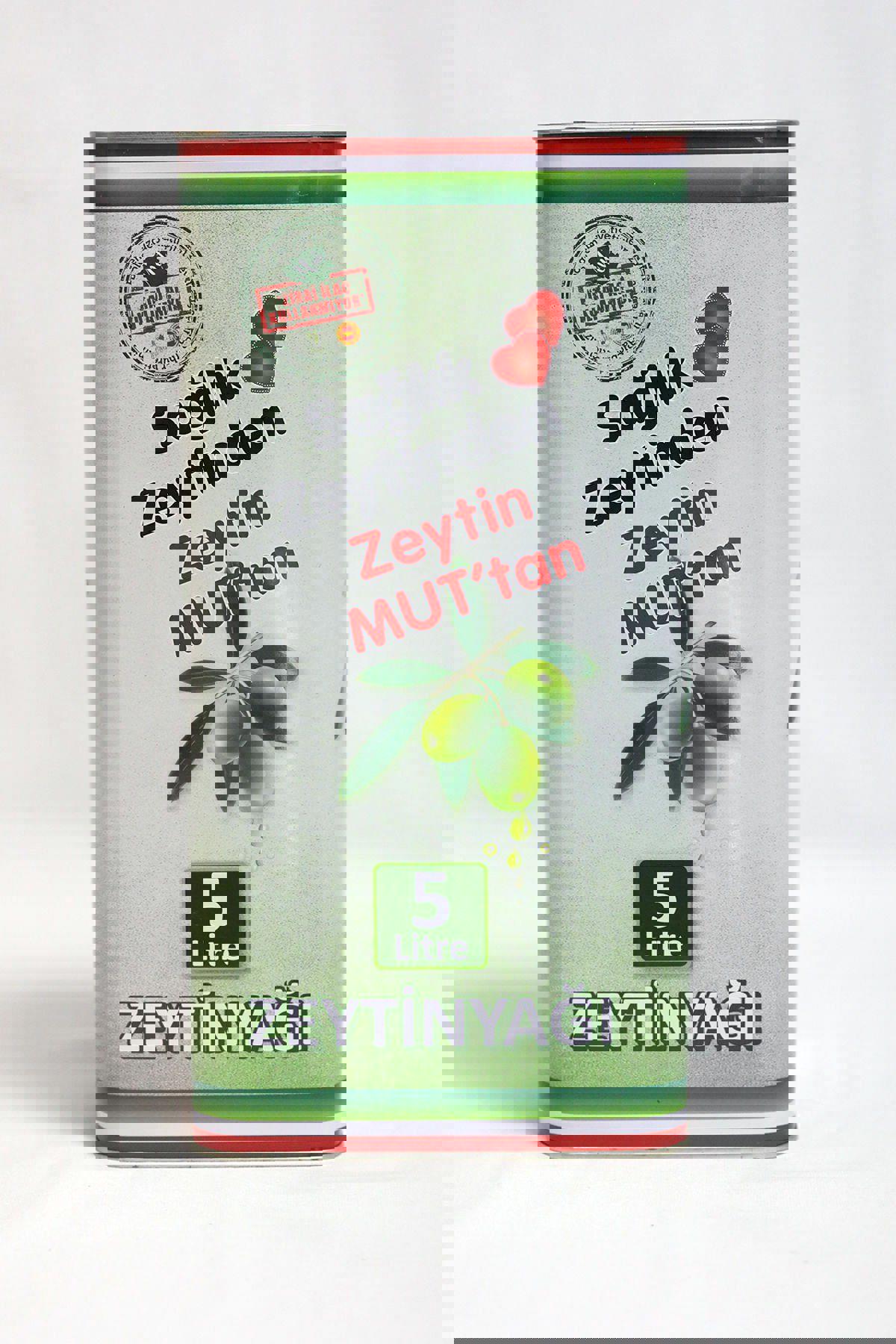 Aydoğanlar Natural Organik Polifenollü Soğuk Sıkım Erken Hasat Teneke Sızma Zeytinyağı 5 lt