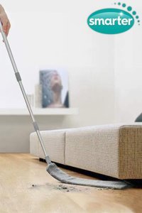 Smarter Dip Köşe Toz Toplayıcı Paspas Gri