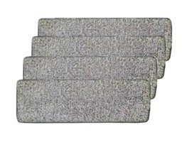 Urve Microfiber 10 Adet Mop Gri
