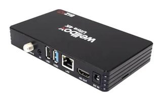 Wellbox BIZ10 16 GB Harici İnternetli Android Çanaklı 4K Uydu Alıcısı