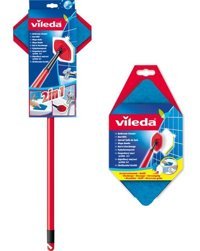 Vileda Seramik ve Banyo İçin Mop Kırmızı