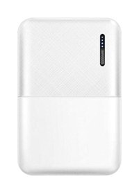 Sprange 10000 mAh Micro USB & Type C Çoklu Bağlantı Kablosuz Powerbank Beyaz