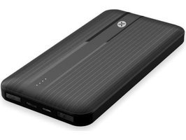 Dexim AM75 10000 mAh Hızlı Şarj Micro USB Çoklu Bağlantı Kablolu Powerbank Siyah