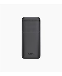 Link EP90 9000 mAh Micro USB & Type C Kablolu Powerbank Siyah
