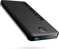 Anker 323 10000 mAh USB Type C Çoklu Bağlantı Kablosuz Powerbank Siyah